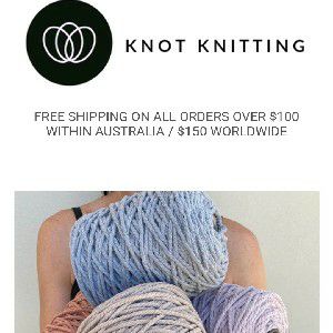 Shop with Knot Knitting  (AUS) - Get 15% off, use Code TEACHME15 thumbnail