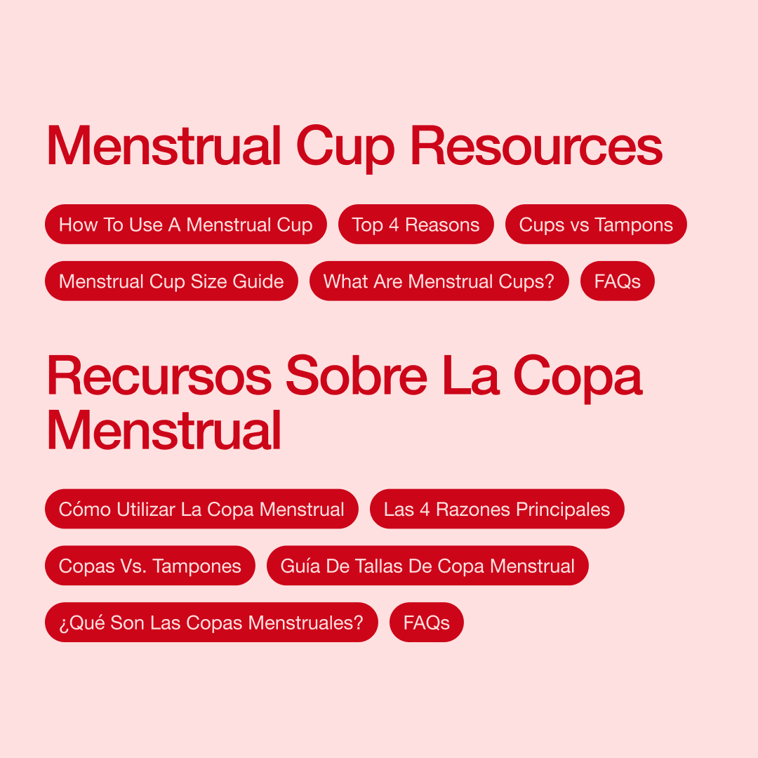 Menstrual Cup Resources | Recursos Sobre la Copa Menstrual thumbnail