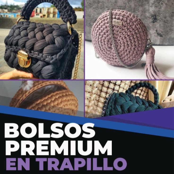 Bolsos Premium en Trapillo (¡Descuento liberado en el grupo!) thumbnail