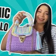 🧶 Bolso Tejido con Trapillo - Con puntos básicos thumbnail