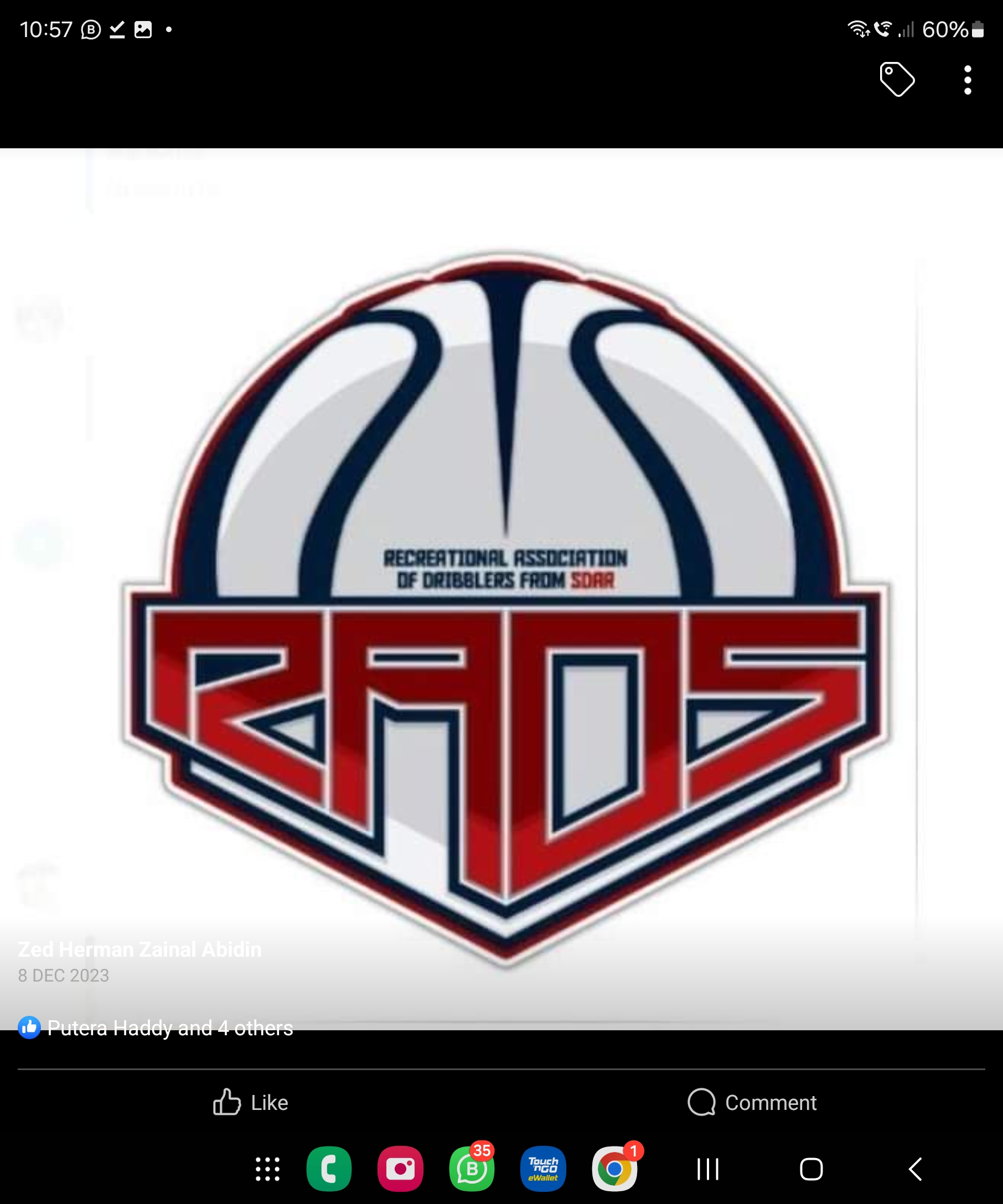 RADS (Recreational Association of Dribblers from SDAR) thumbnail