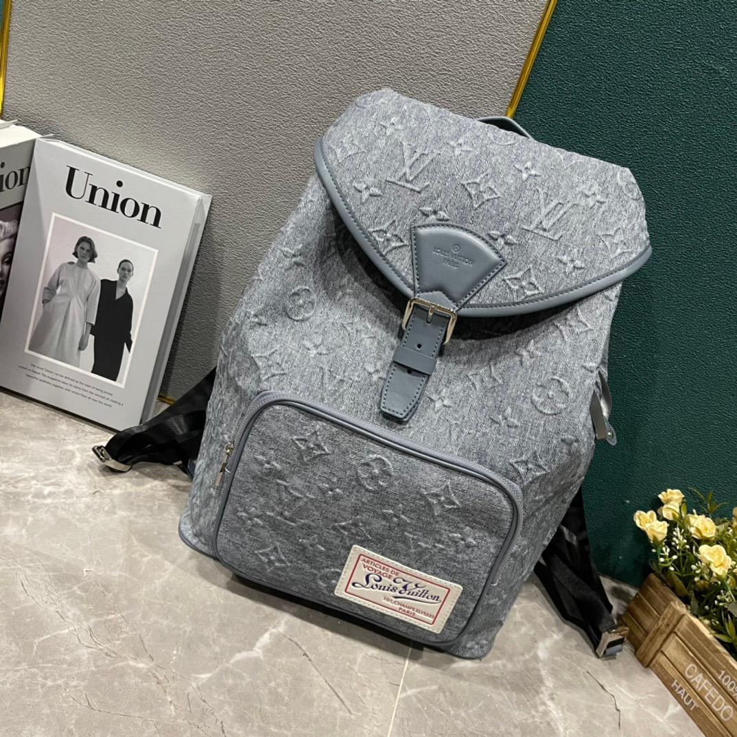 LV Denim Backpack thumbnail