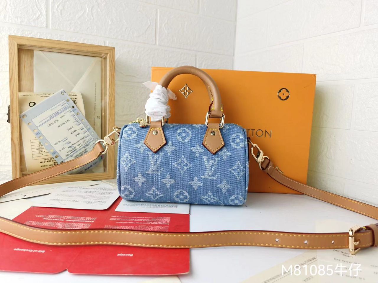LV Denim Speedy  thumbnail