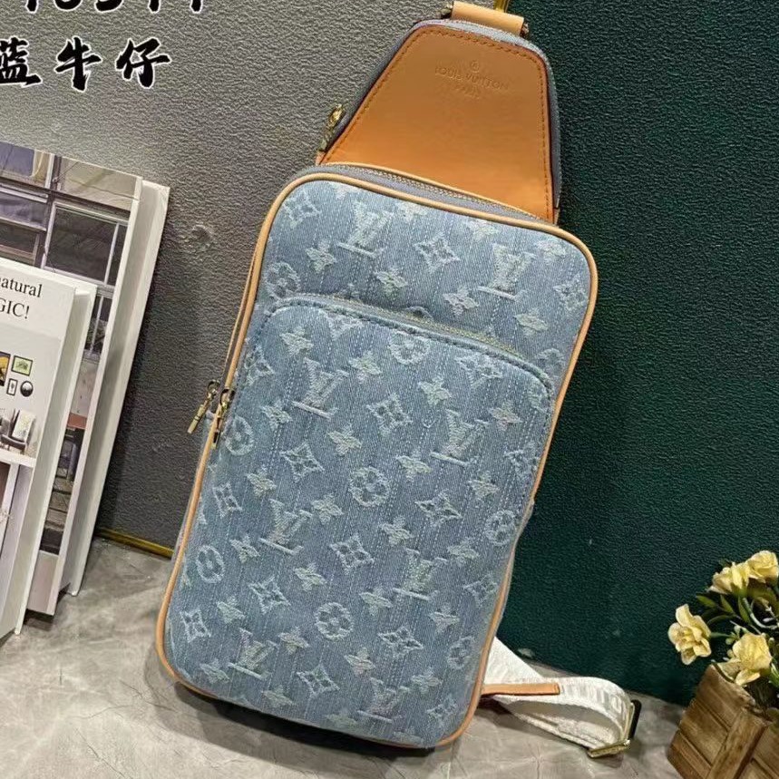 LV Denim Crossbody thumbnail