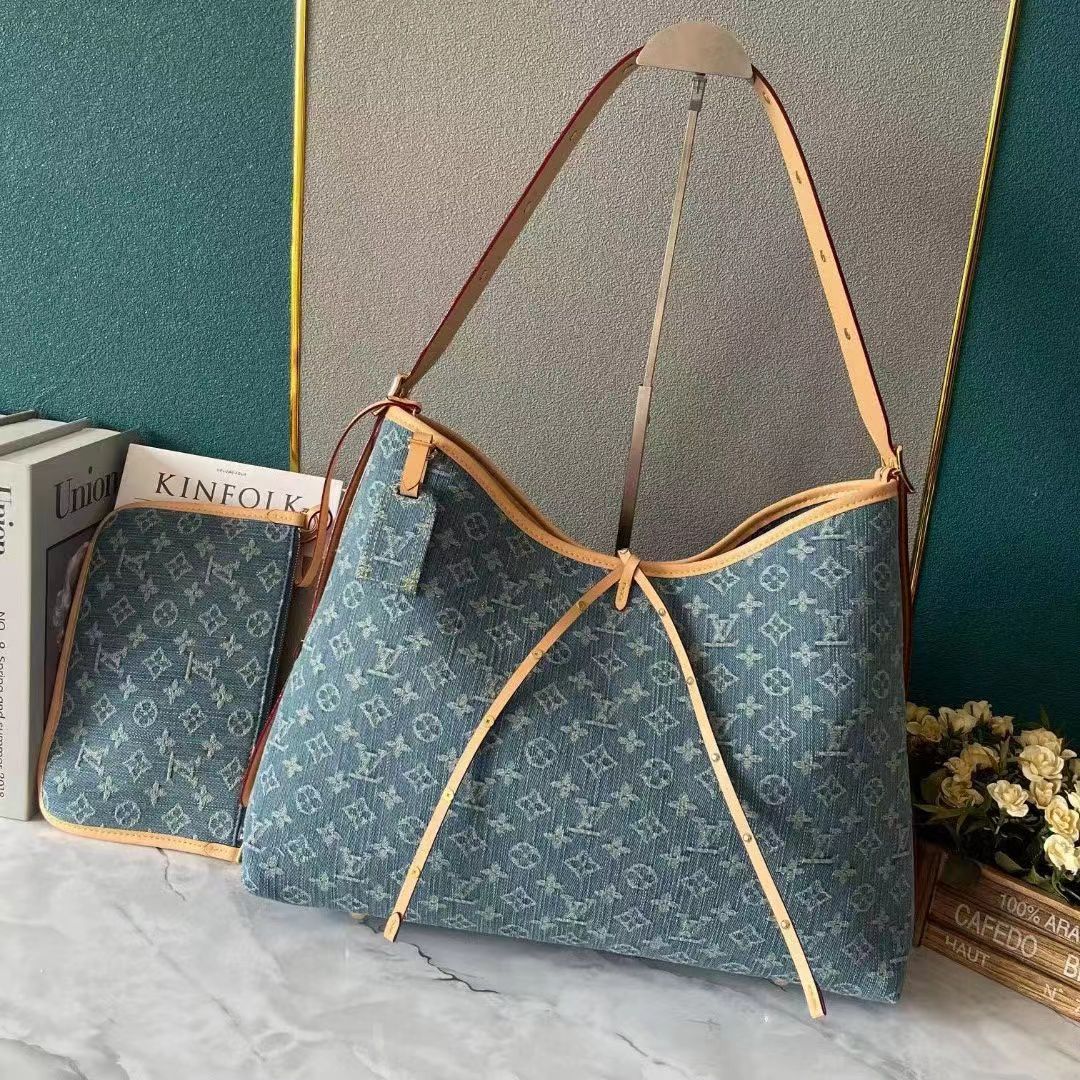 LV Denim Carryall  thumbnail