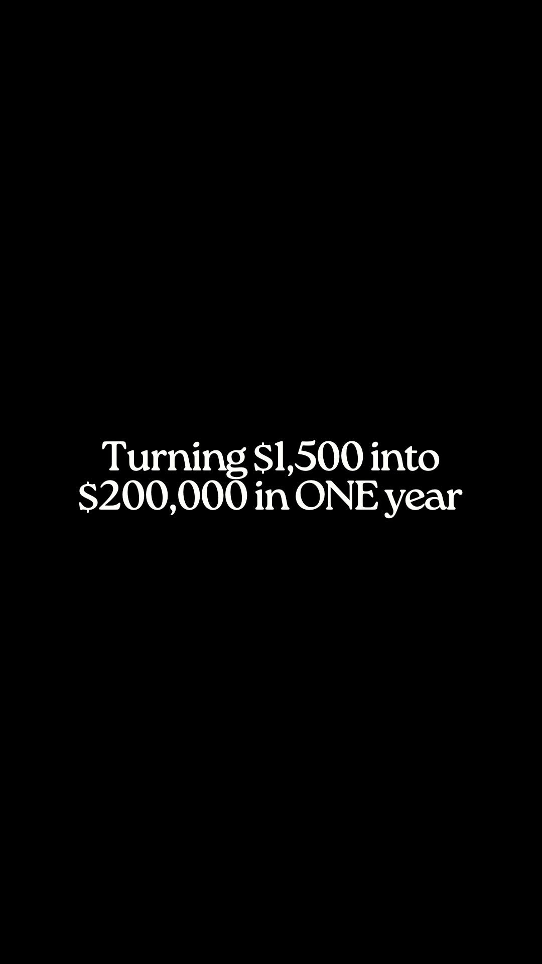 Turning $1,500 into $200,000+ ↓

I started my social media biz in June 2022.

Launched my first digital product in Augus