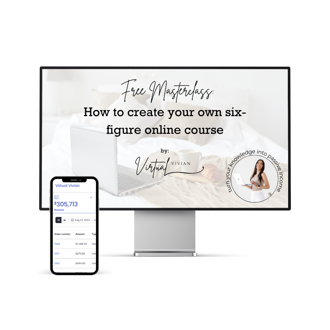 New FREE Masterclass: How to create your very own 6-figure online course thumbnail