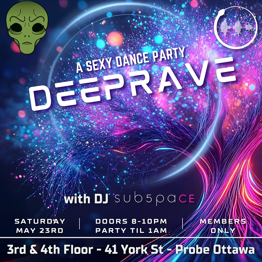 May 23 @ Probe, Ottawa - event details & tix thumbnail