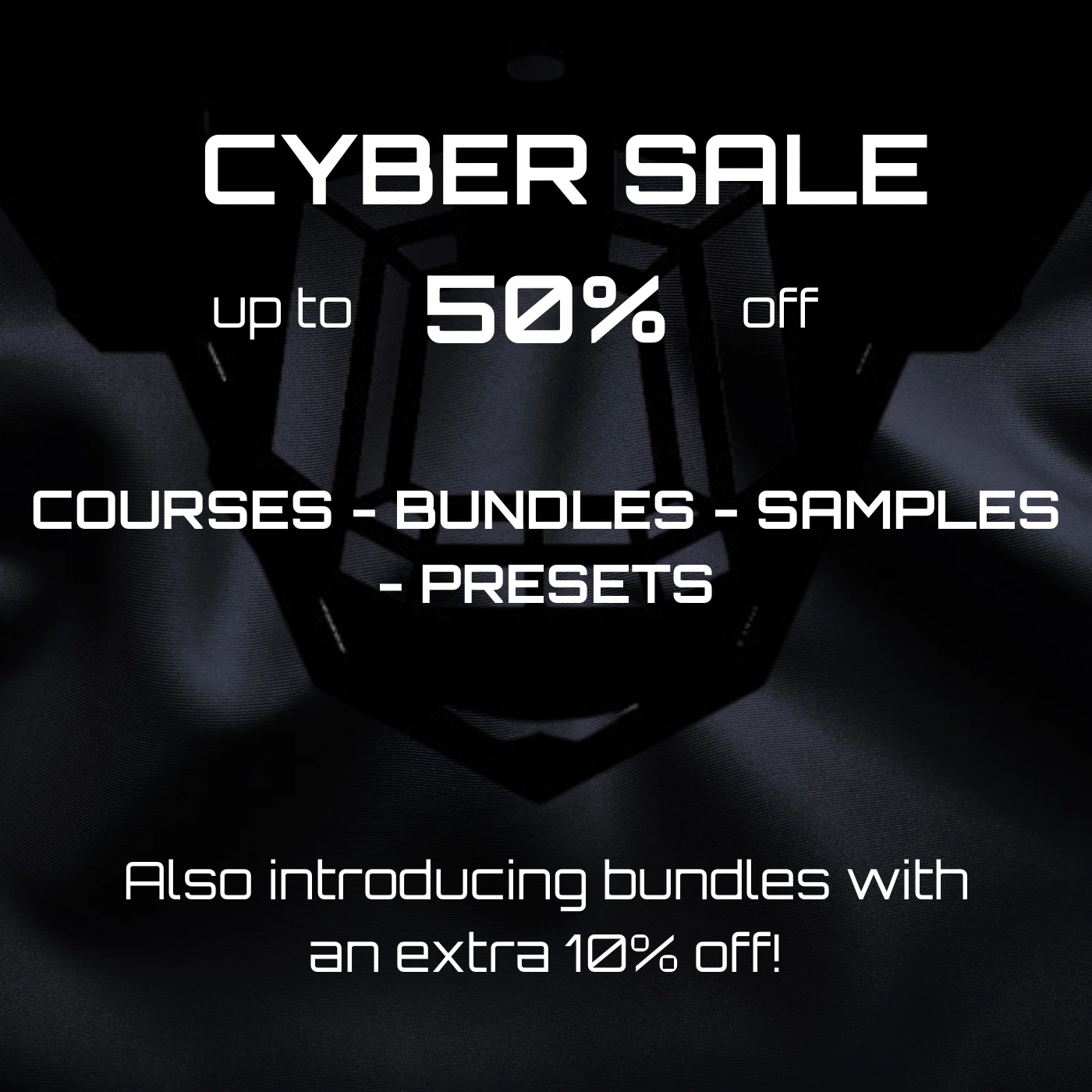 Cyber Sale! All courses, presets and samples up to 50% off thumbnail