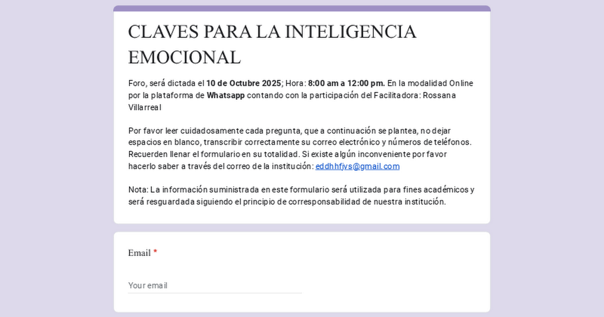 CLAVES PARA LA INTELIGENCIA EMOCIONAL  thumbnail