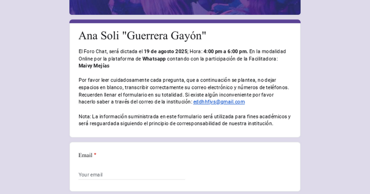 Ana Soli "Guerrera Gayón" thumbnail