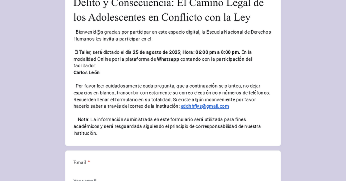 Delito y Consecuencia: El Camino Legal de los Adolescentes en Conflicto con la Ley thumbnail