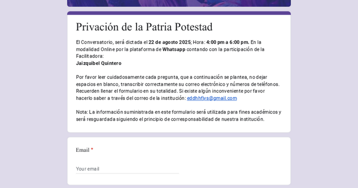 Privación de la Patria Potestad thumbnail
