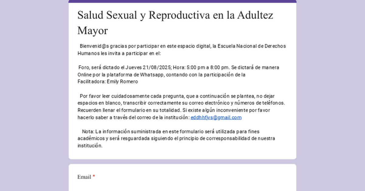 Salud Sexual y Reproductiva en la Adultez Mayor thumbnail