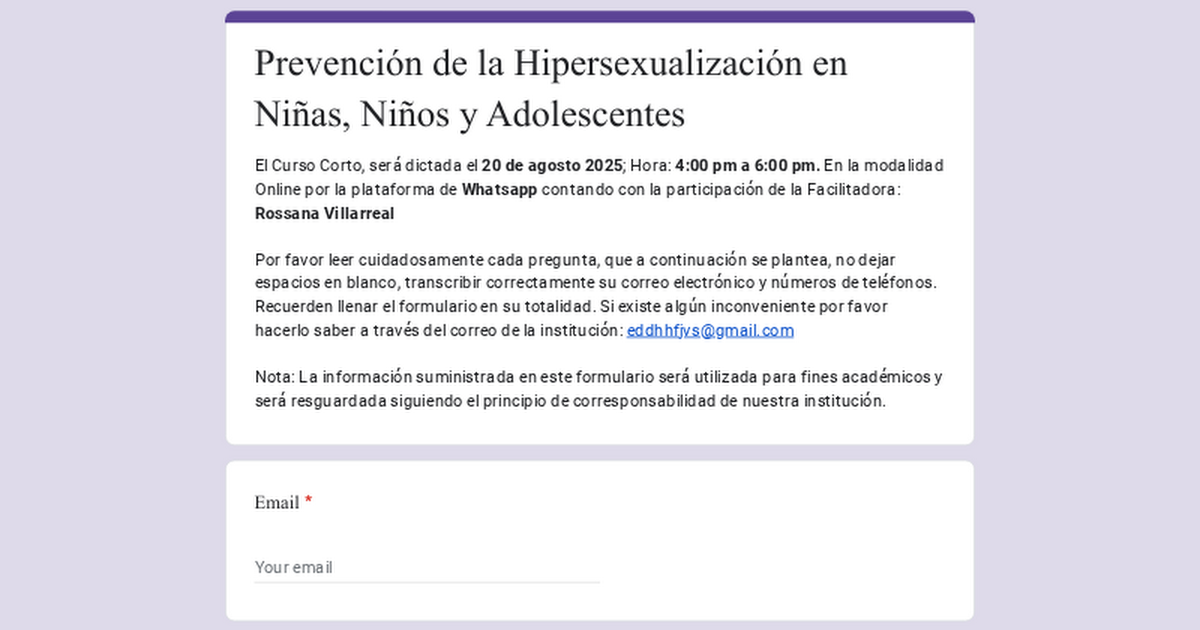 Prevención de la Hipersexualización en Niñas, Niños y Adolescentes thumbnail