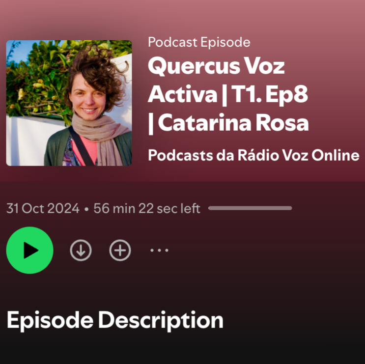 Podcast Quercus Voz Activa | Catarina Rosa thumbnail