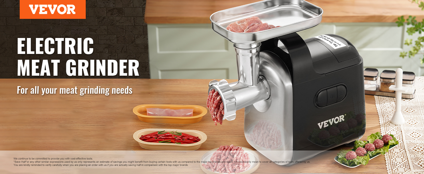 Get Meat Grinder 550W with 40% special discount only 85$   thumbnail
