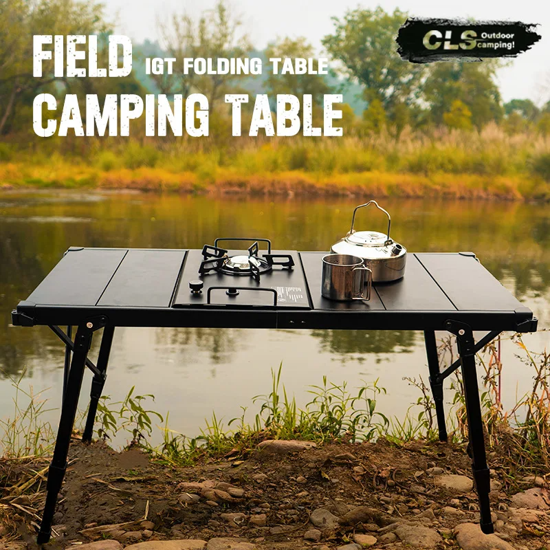 amazing outdoor camping table +oven + grill thumbnail