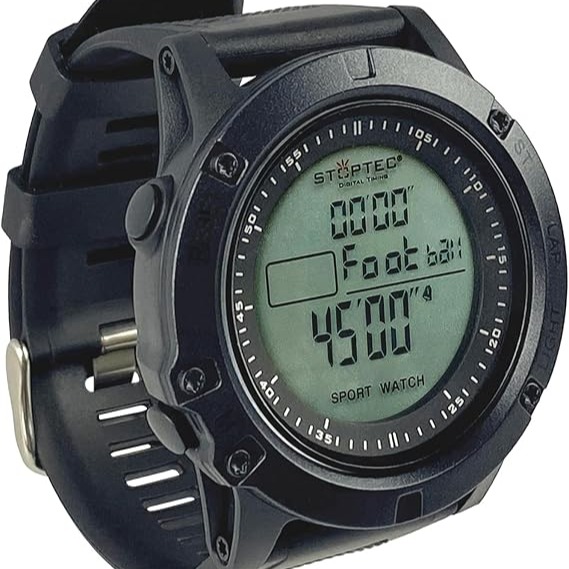 Stoptec Orologio da arbitro RW-110 | Modalità calcio speciale | Cronometro | Pacer | Allarme | Illuminazione | Ora e Data : Amazon.it: Sport e tempo libero thumbnail