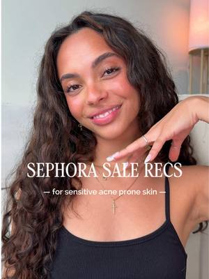 sephora sale recs for my sensitive acne prone baddies!!🤎🧚 all of these products contain NO pore cloggers!! @Saie dew blu