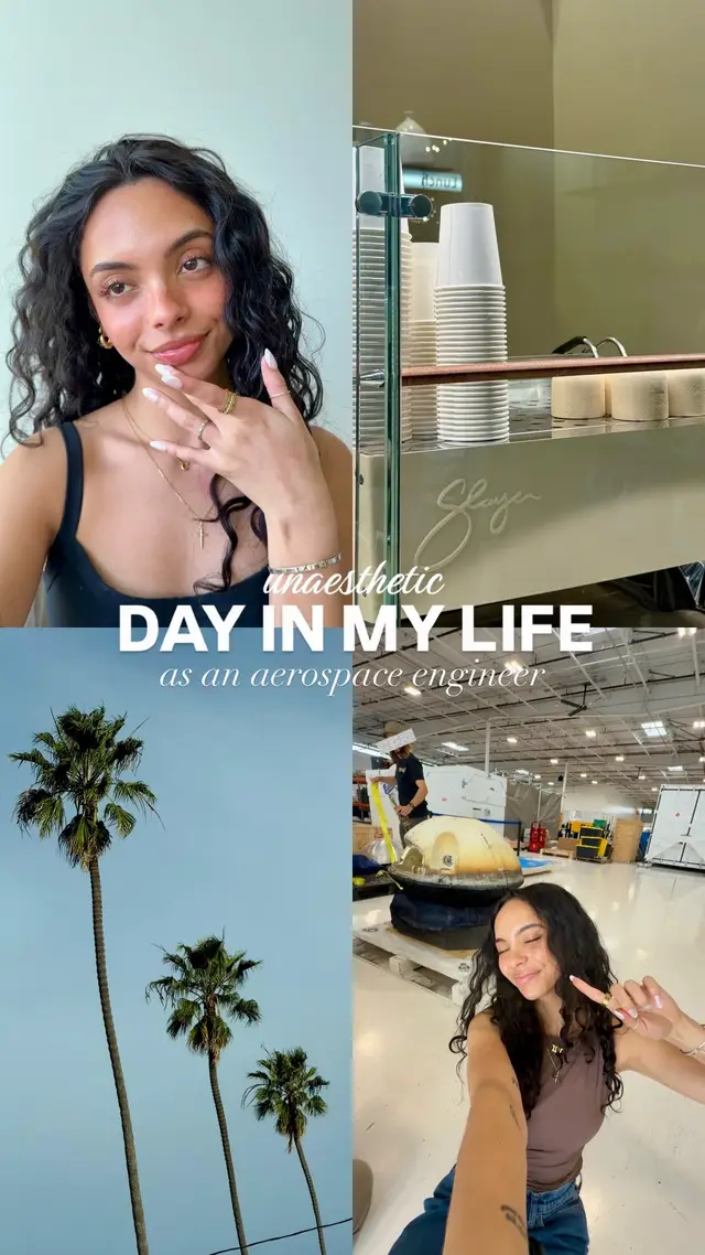 a very boring but realistic day in my life as an aerospace engineer🤎 i have so much fun taking pics throughout my day.  