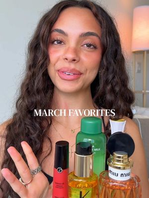 march beauty favorites🍀🧚 this has to be my favorite month yet!! @Miu Miu miutine perfume @Innisfree US green tea ceramid