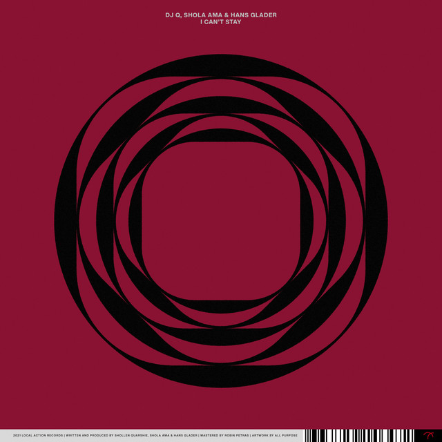 DJ Q, Shola Ama & Hans Glader - I Can't Stay (Edit) thumbnail