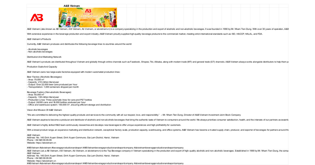 A&B Vietnam thumbnail