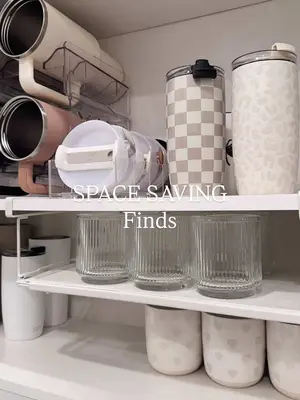 Amazon Space Saving Organization Find. Linked in my Amazon Shop under SPACE SAVING. #amazonhome #amazonhacks #spacesavin