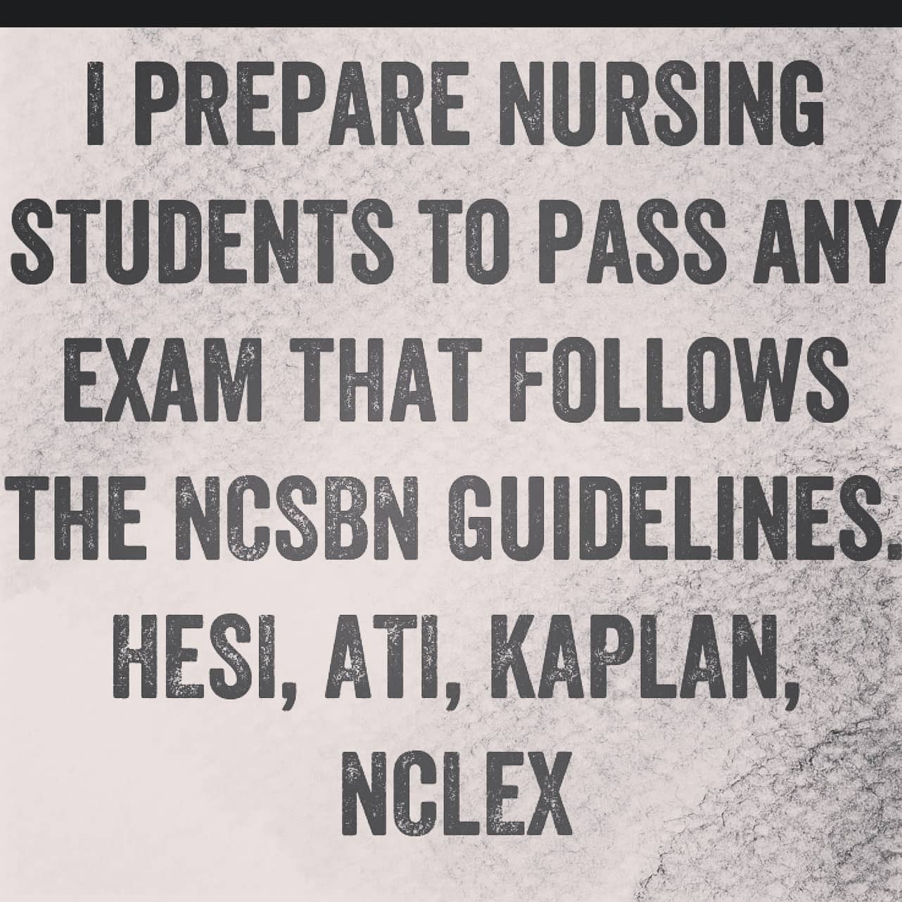 inbox Professor Tyson for help on your nclex, Fail no more for he has all the tips and testing strategies to make you pa