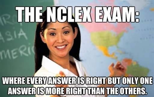 NCLEX questions Be like....
😅🤣🤣🤣

#nextgenerationnclex #nextgennclex #nextgennclexprep #nclex #nclexprep #nclexrn #nclex