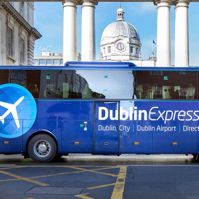 Airport Dublin Express Bus -Heuston Route  - Return Tickets thumbnail