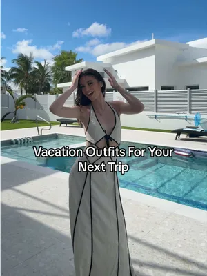 Dresses from @PEPPERMAYO never miss on vacation 🌴🤍 #vacationoutfits #beachdress #turksandcaicosoutfits #summeroutfitinsp