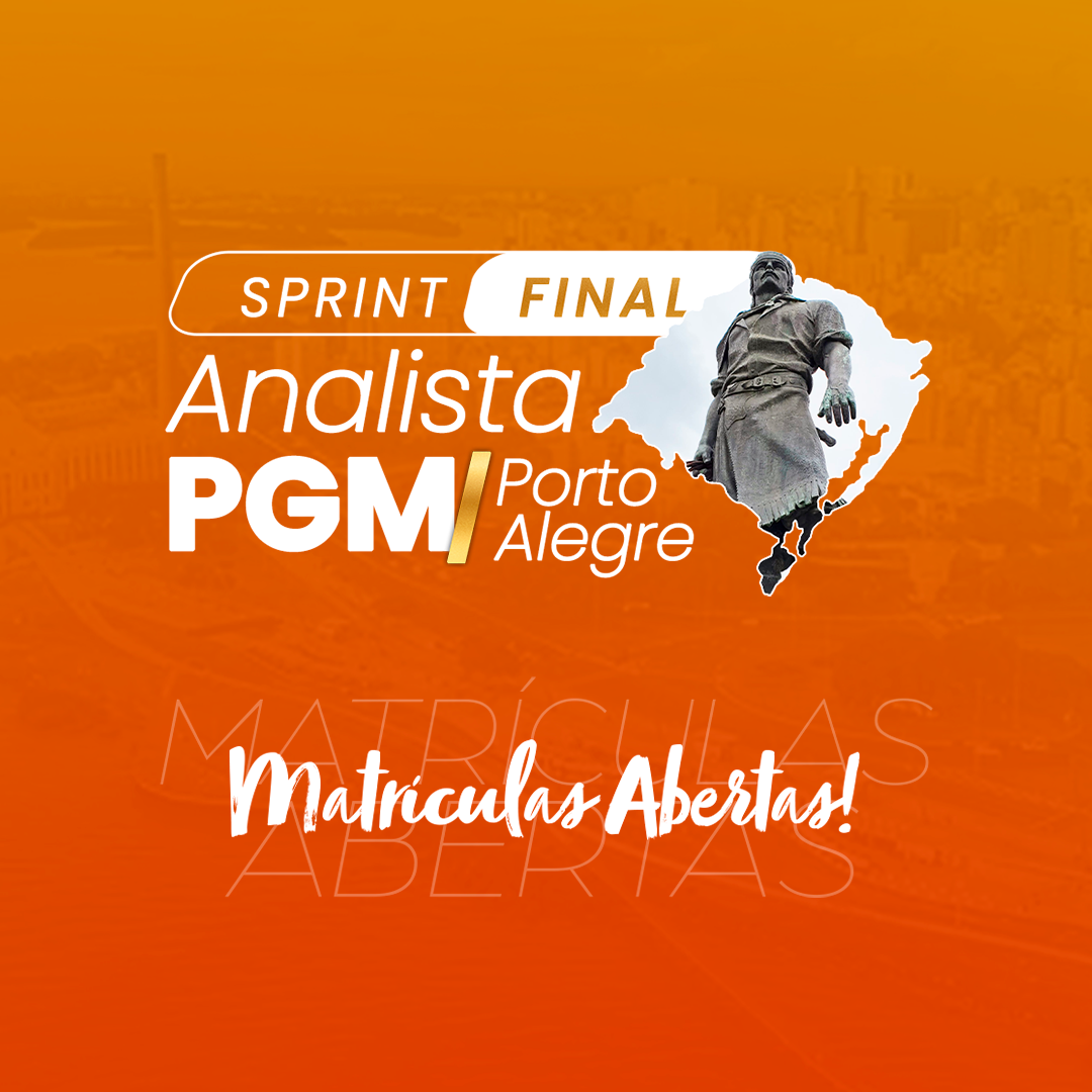 Sprint Final Analista PGM Porto Alegre – Revisão Ensino Juridico thumbnail