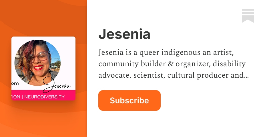 Jesenia | Substack thumbnail