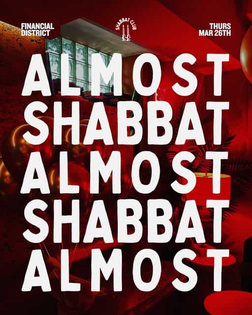 3/26: Almost Shabbat: Red Room thumbnail