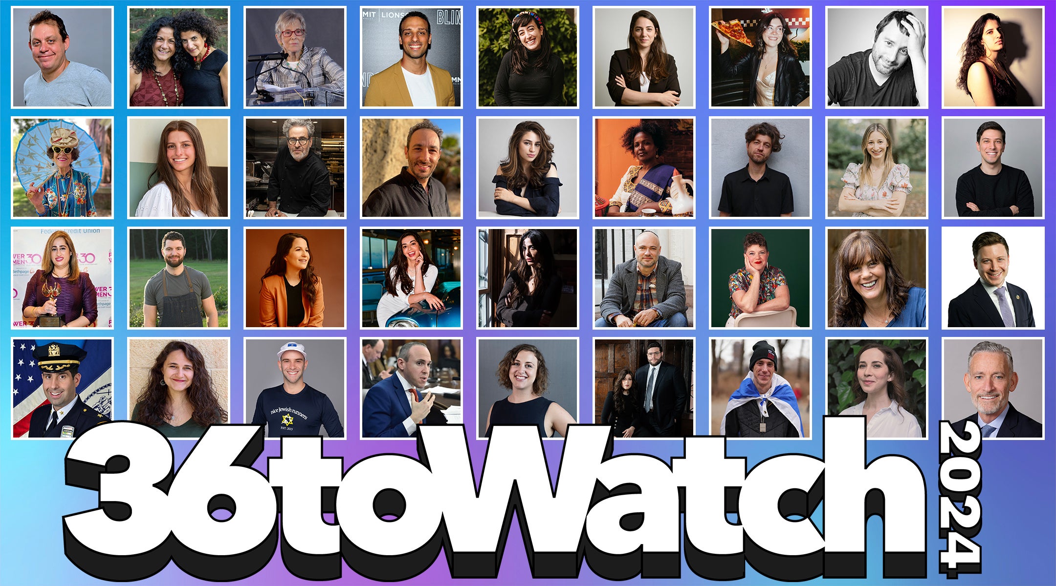 Meet the New York Jewish Week’s 36 to Watch 2024 thumbnail