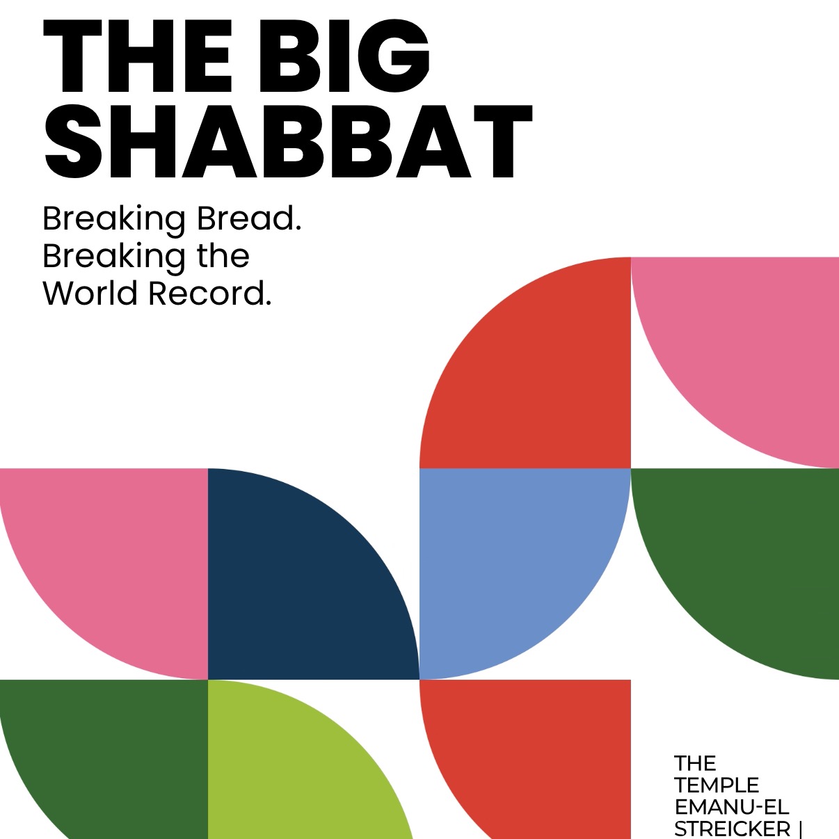 Community Spotlight: The BIG Shabbat 11/21 (select shabbat club seating in drop-down menu) thumbnail