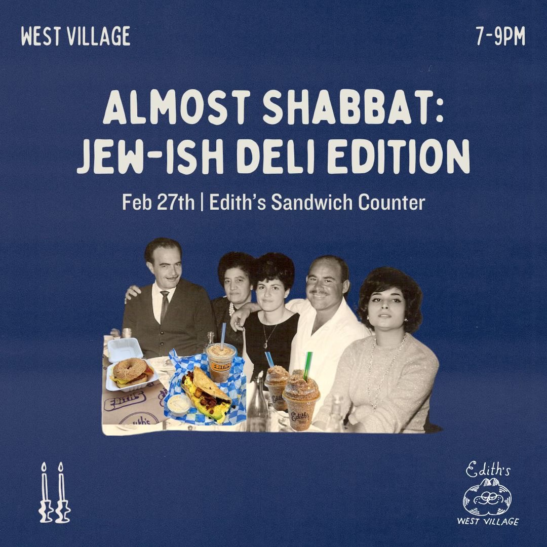 PAST: Almost Shabbat @ Edith’s 2/27 thumbnail