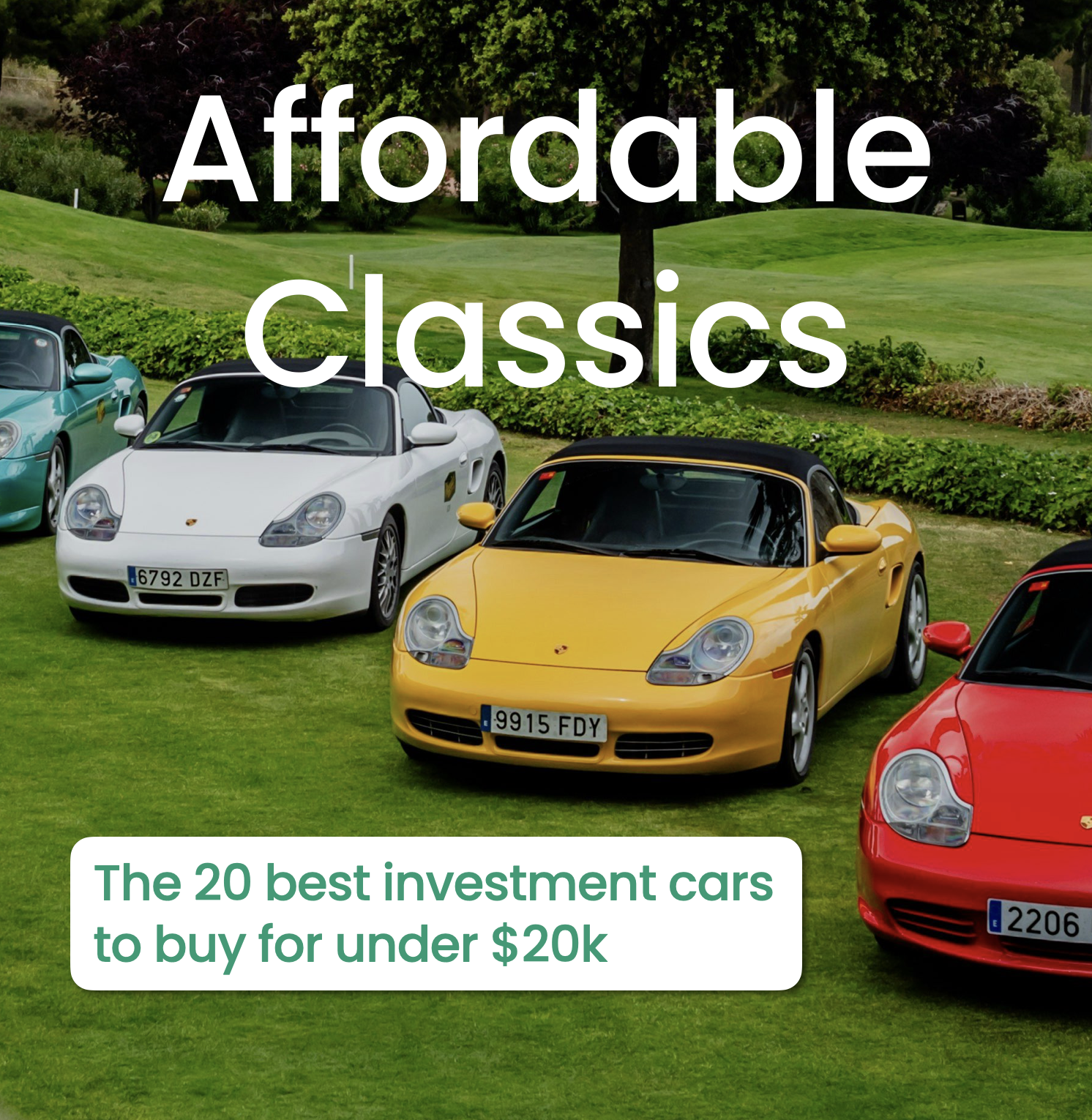 Affordable Classics: Best 20 investment cars under $20k thumbnail