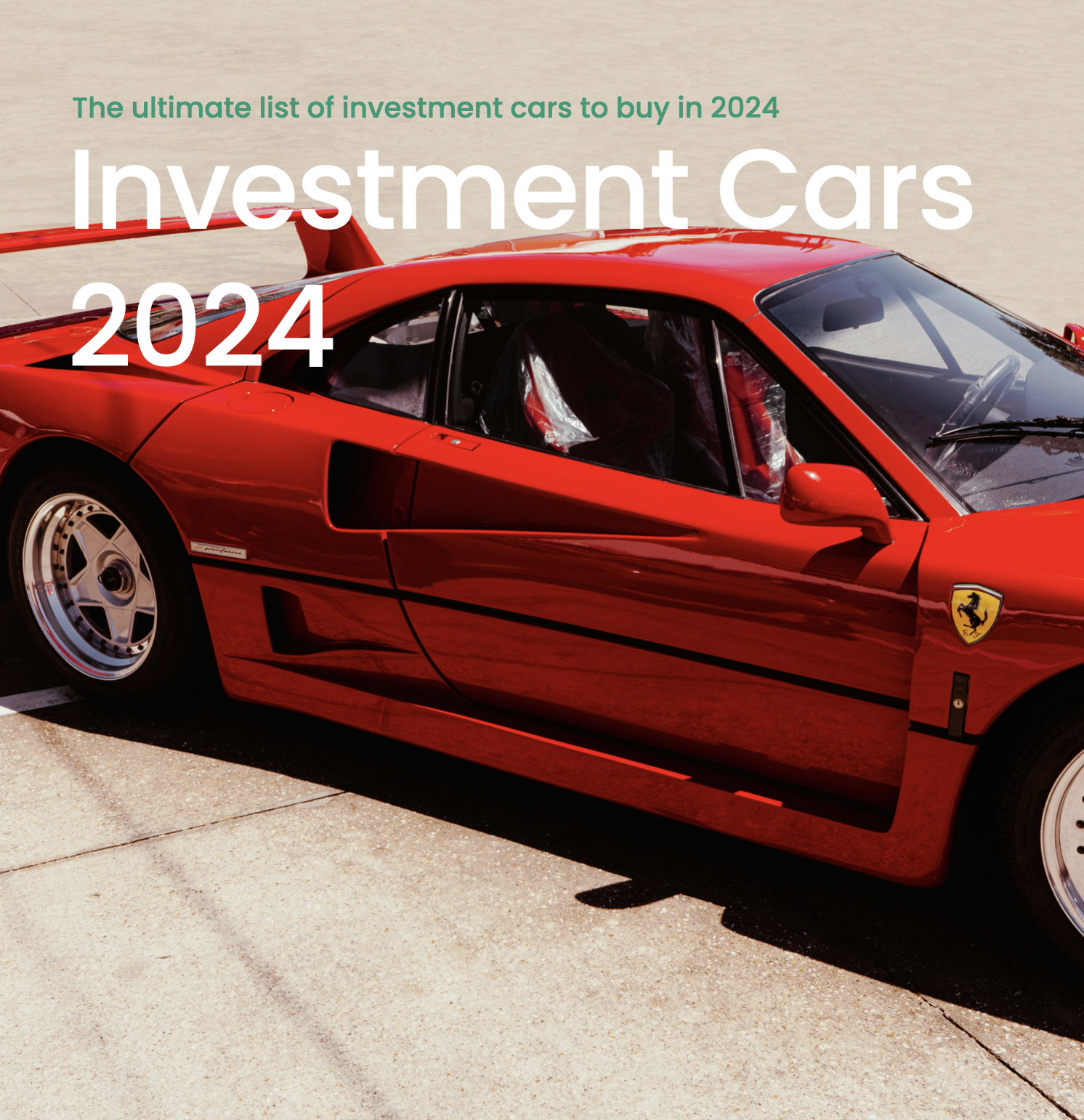 Investment Cars 2024 thumbnail