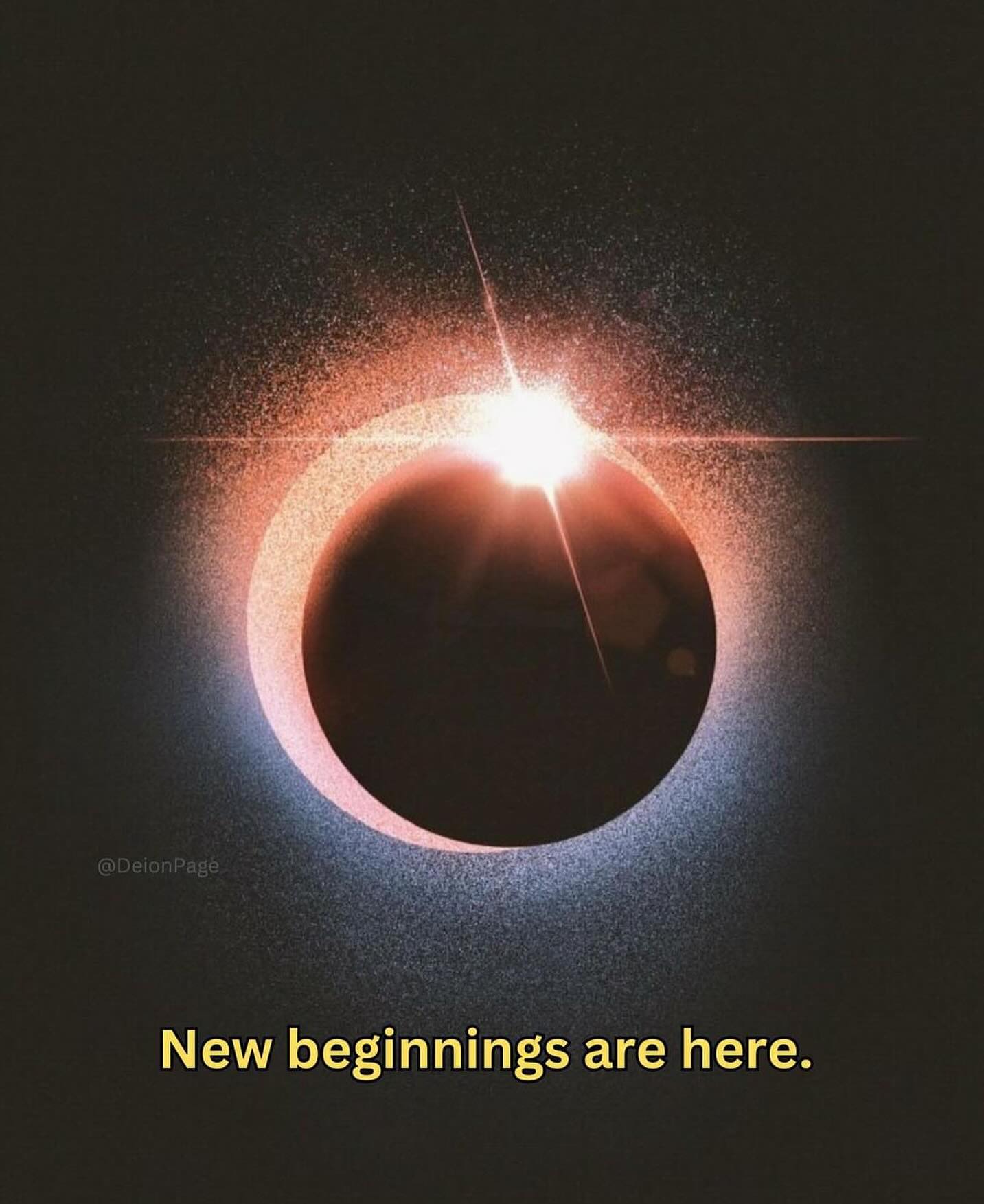 Eclipse season. Do nothing sit still and feel your energy let it shift in and out and surrender to the beauty of transit