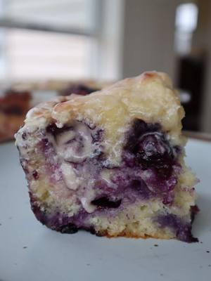 Blueberry Butter Swim Biscuit Recipe with Vanilla Icing- RECIPE BELOW 🫐 Would you rather have blueberry butter swim bisc