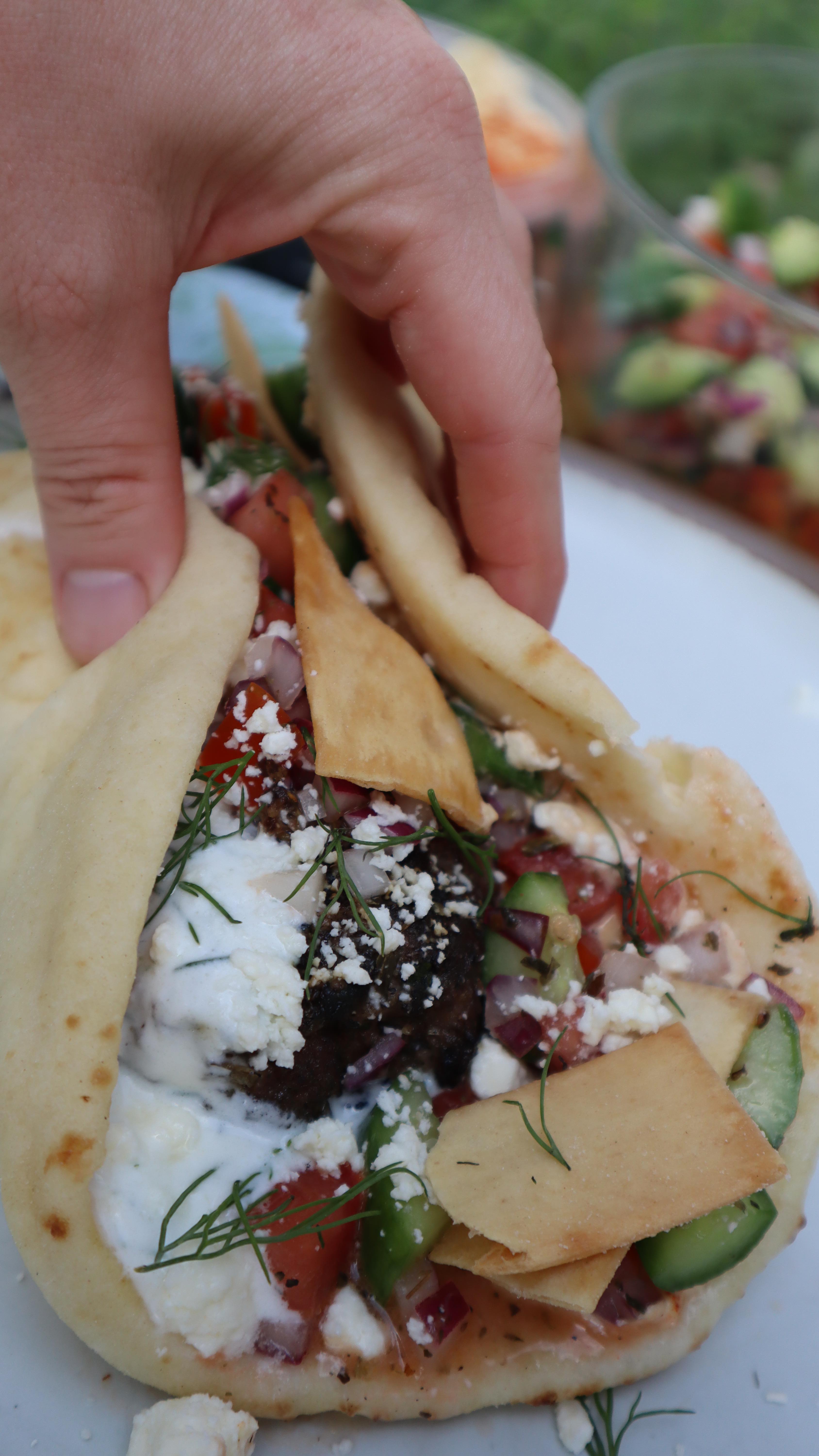 Grilled Beef Gyros with Tzatziki and a Greek Cucumber Salad

Are you into gyros 🥙 

Recipe link in bio & all recipes are