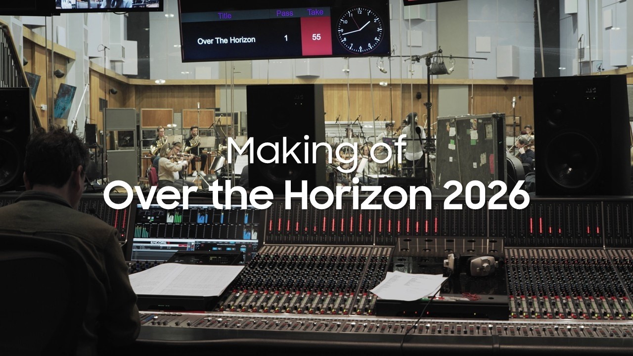 Making of 'Over the Horizon 2026' thumbnail