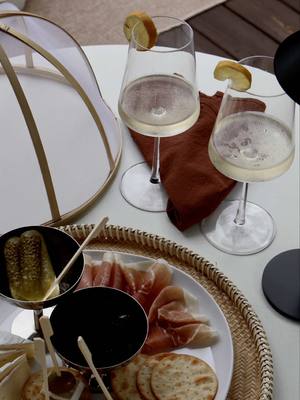 Summer days call for bottomless charcuteries and sparkling wine with your loved ones🥂🫒🧀 Comment "shop" for links. Follow