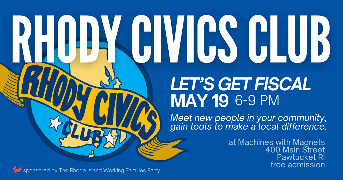 May 19th • Rhody Civics Club: 'Let’s Get Fiscal' thumbnail