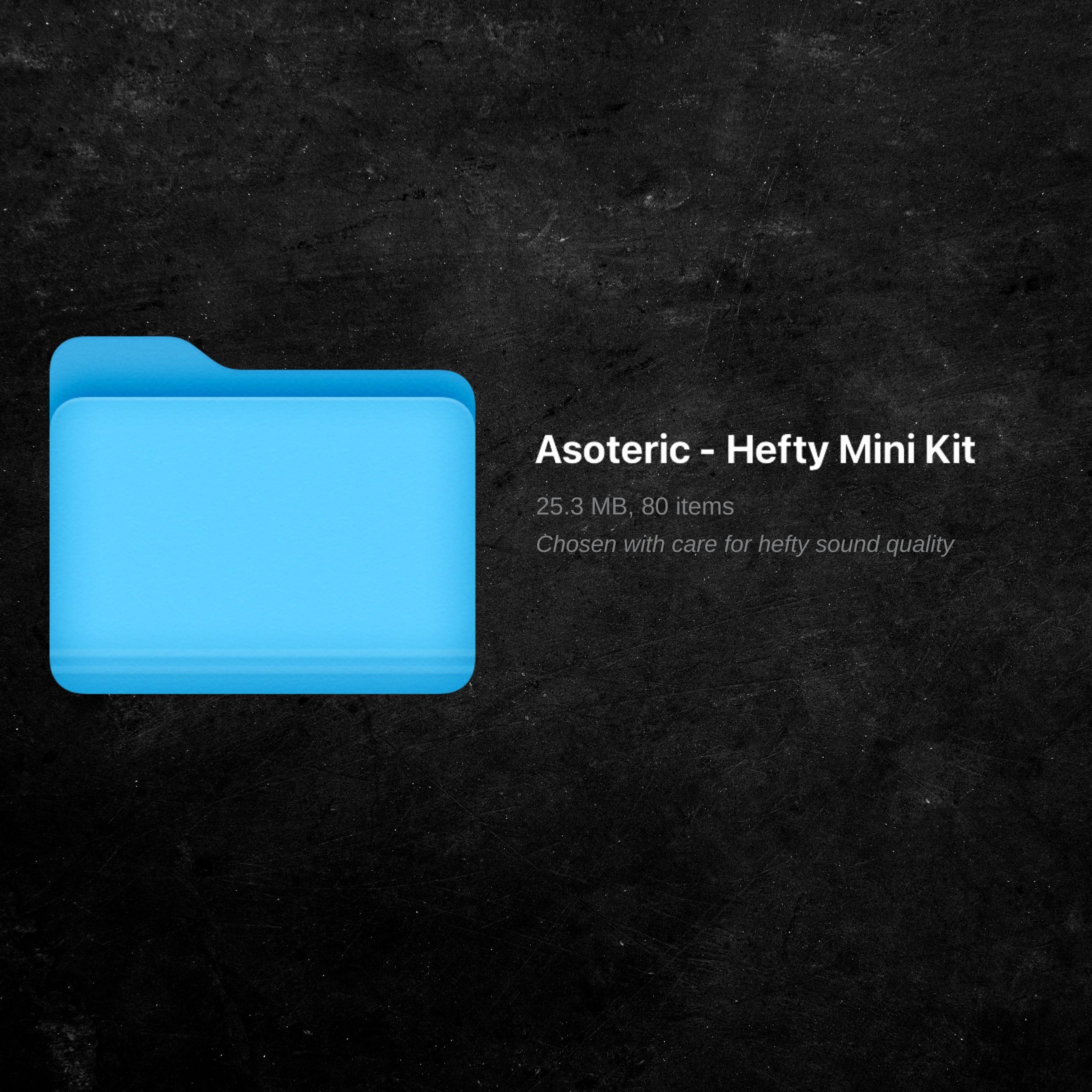 Asoteric - Hefty Mini Kit (Free Drum Kit) thumbnail