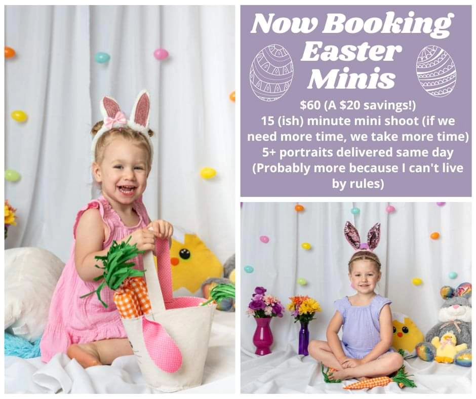 🐰🐣 Now booking Easter Minis!! 🐣🐰

Message us to book before it's too late!!

www.mordt.photography