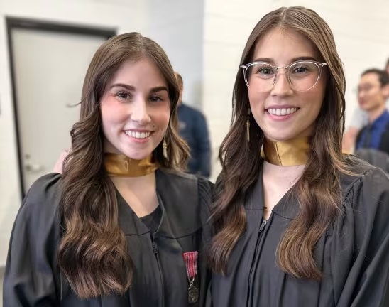 Twins take top spots in University of Saskatchewan graduating law class thumbnail